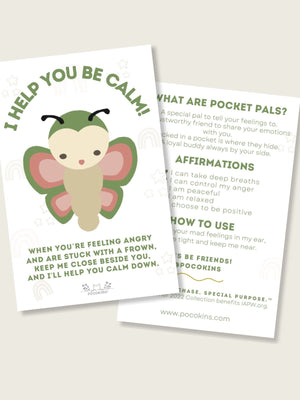 3” Mini Pocket Pal - Bella the Butterfly (CALM)