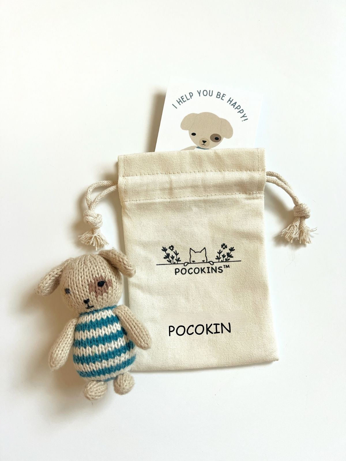 3” PocoKin - Theo the Dog (HAPPINESS)