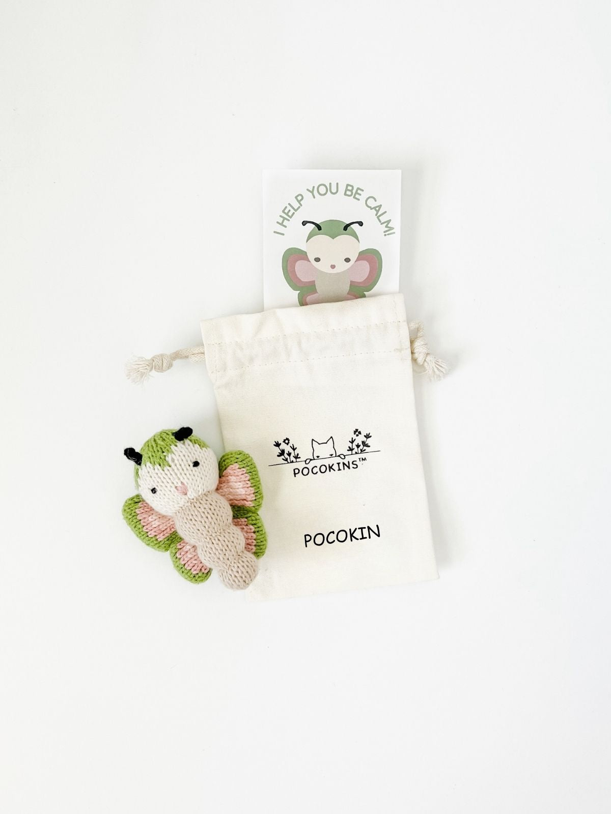 3” Mini PocoKin - Bella the Butterfly (CALM)