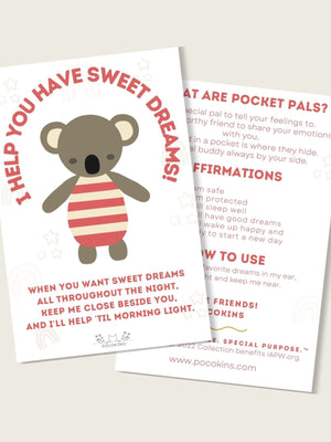 3” Mini Pocket Pal - Dot the Koala (SWEET DREAMS)