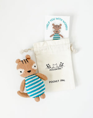 5” Pocket Pal - Carlton the Squirrel (WORRY)