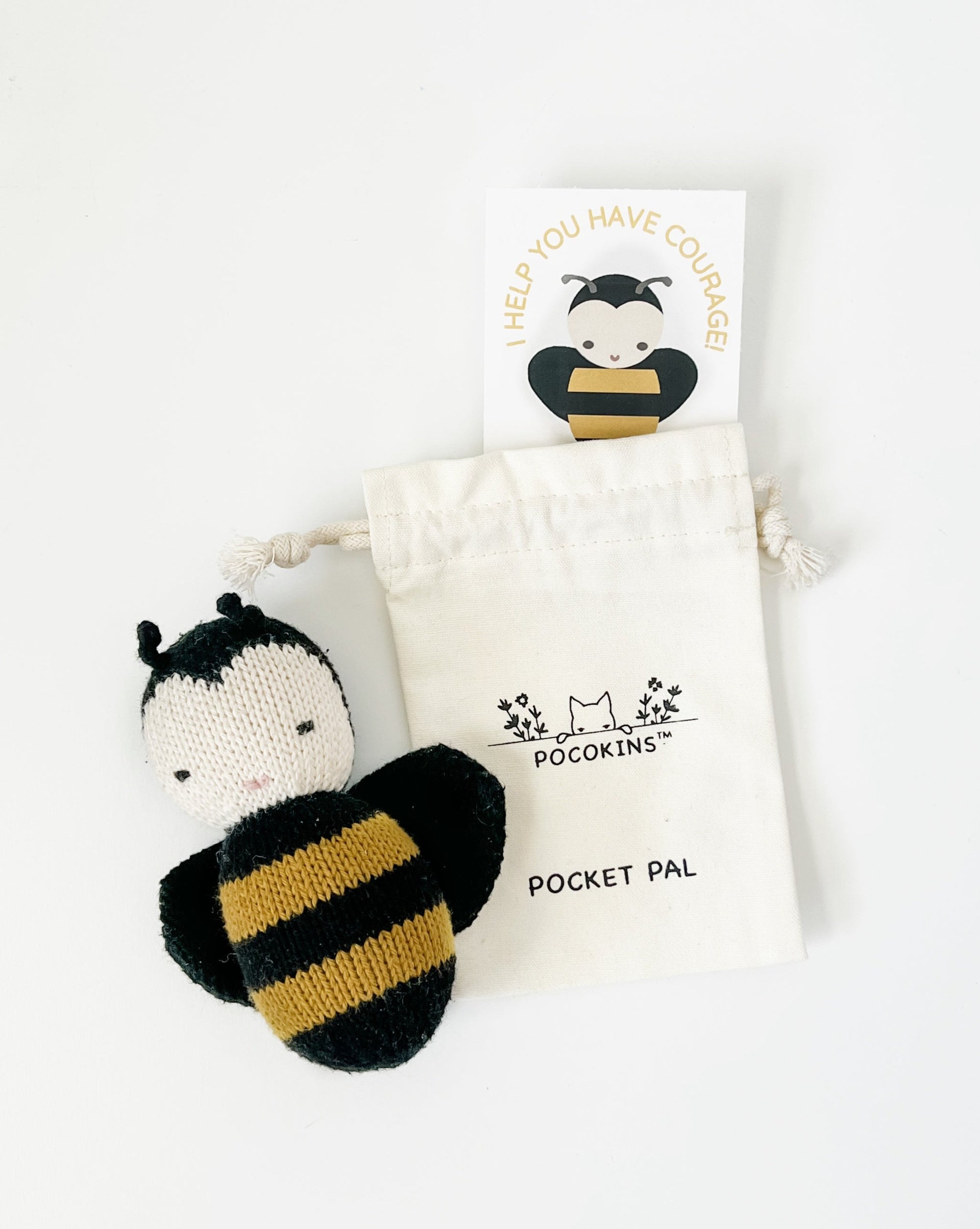 5” PocoKin - Lorenzo the Bee (COURAGE)