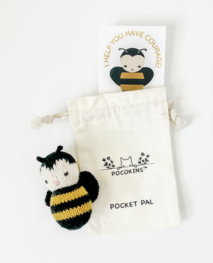 3” Mini Pocket Pal - Lorenzo the Bee (COURAGE)