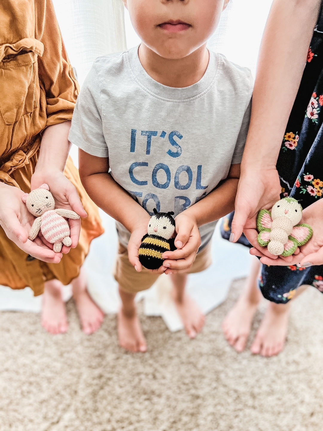 3” Mini PocoKin Set (Pink/Green/Black/Coral)