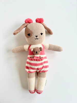 12" Delilah the Dog with Mini Finger Puppet Dot the Koala